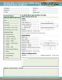 Roller Coating Estimate Form